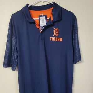 Men's NWT Detroit Tigers 🐯  Polo Size Large